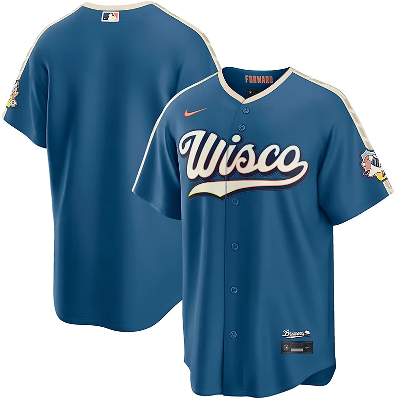 Nike Men's Milwaukee Brewers 2026 Stadium City Connect Jersey