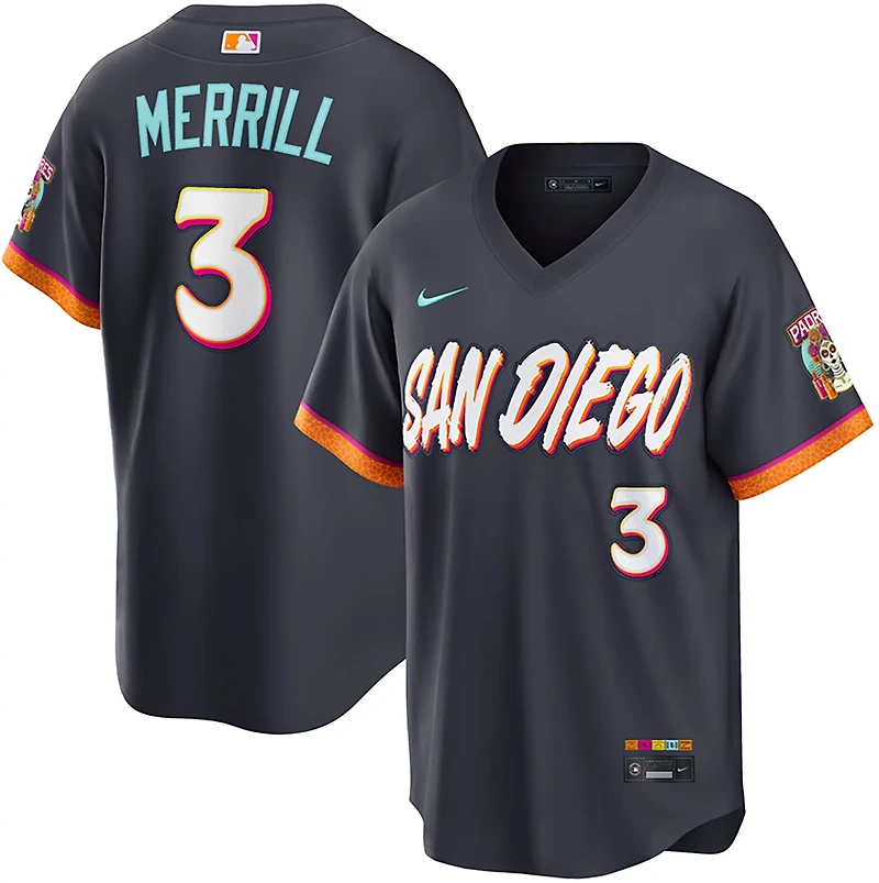 Nike Men's San Diego Padres Jackson Merrill 2026 Stadium City Connect Jersey