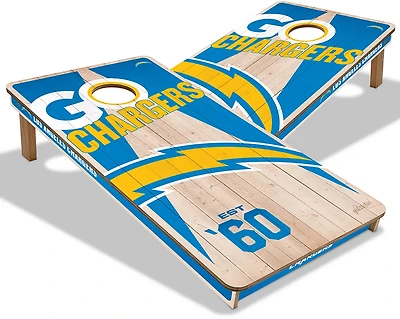 YouTheFan Los Angeles Chargers Cornhole Game