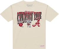 Mitchell & Ness Men's University of Alabama Team Slant Multi Logo Graphic T-shirt