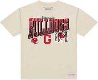 Mitchell & Ness Men's University of Georgia Team Slant Multi Logo Graphic T-shirt