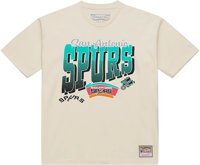 Mitchell & Ness Men's San Antonio Spurs Retro Team Graphic T-shirt