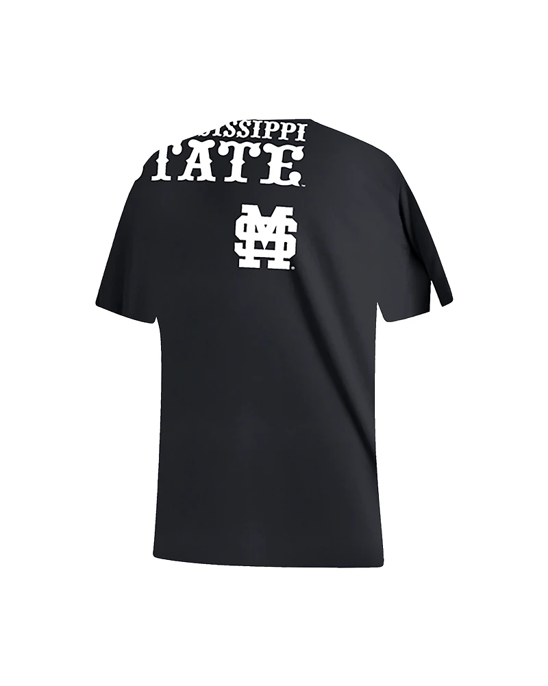 adidas Men's Mississippi State University School Over Primary Logo Fresh T-shirt