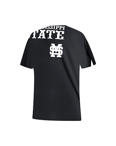 adidas Men's Mississippi State University School Over Primary Logo Fresh T-shirt
