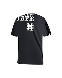 adidas Men's Mississippi State University School Over Primary Logo Fresh T-shirt