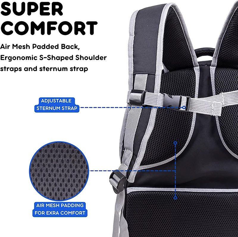 J World Atom Multi-Compartment Laptop Backpack 29.5L