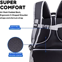 J World Atom Multi-Compartment Laptop Backpack 29.5L