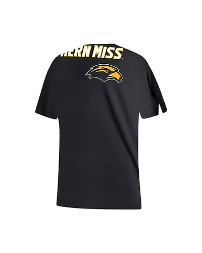 adidas Men's University of Southern Mississippi School Over Primary Logo Fresh T-shirt