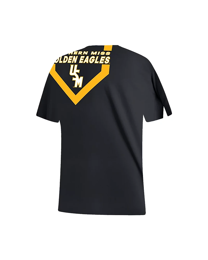 adidas Men's University of Southern Mississippi Baseball Diamond Fresh T-shirt