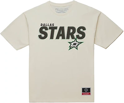 Mitchell & Ness Men's Dallas Stars Team Logo Stitch Short Sleeve T-shirt