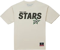 Mitchell & Ness Men's Dallas Stars Team Logo Stitch Short Sleeve T-shirt