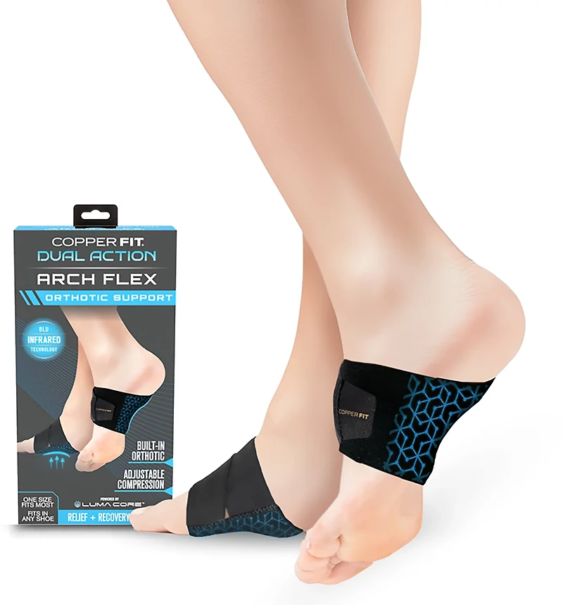 Copper Fit Dual Action Arch Relief Socks