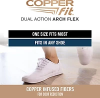 Copper Fit Dual Action Arch Relief Socks
