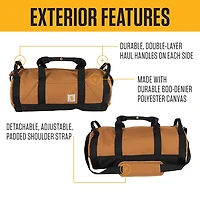 Carhartt Classic Round Duffel Bag