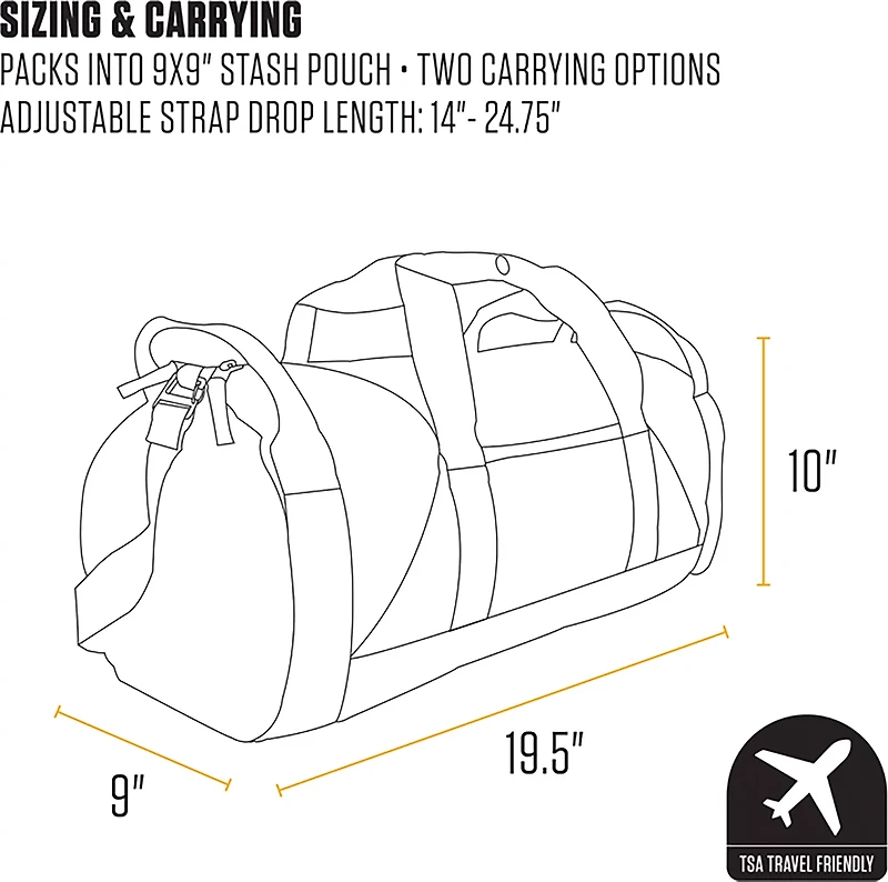 Carhartt Classic Round Duffel Bag