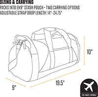 Carhartt Classic Round Duffel Bag