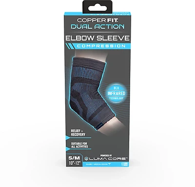 Copper Fit Dual Action Elbow Compression Sleeve