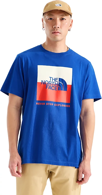 The North Face Men's Base Box NSE Infill Split Short Sleeve T-shirt