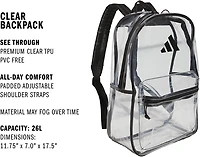 adidas Clear 2.0 Backpack