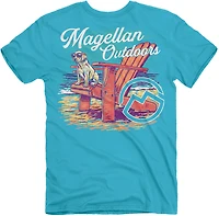 Puppy Beach Chair Youth Girls T-Shirt