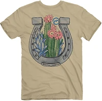 Cactus Horseshoe Youth Girls T-Shirt