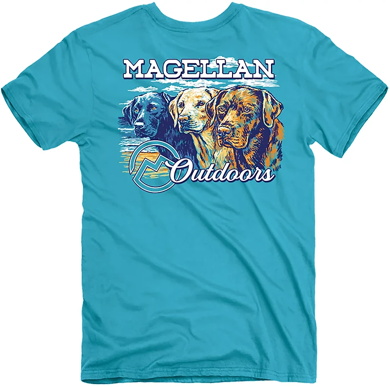 Magellan Outdoors Men's Three Lab Beach T-shirt