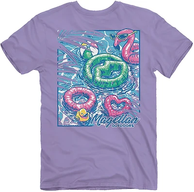 Magellan Outdoors Women's Doodle Beach Short Sleeve T-shirt