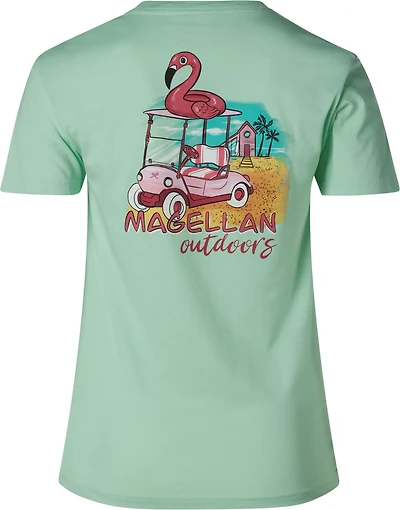 Magellan Outdoors Women's Golf Cart Beach Short Sleeve T-shirt