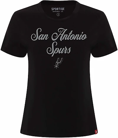 Sportiqe Women's Spurs Purcell Arcadia Short Sleeve Tee