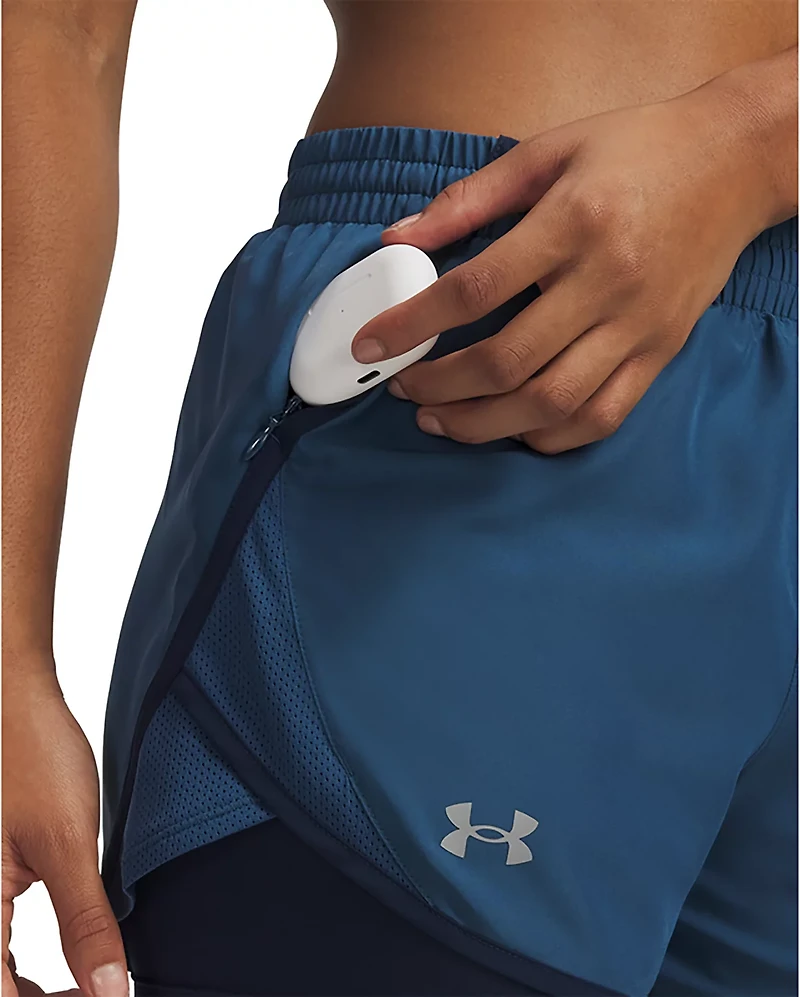 Under Armour Women's Fly-By 2-in-1 Shorts