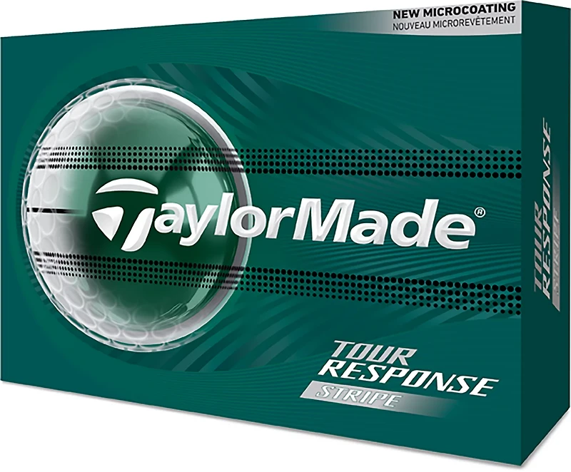 TaylorMade 2026 Tour Response Stripe Golf Balls 12-Pack