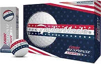 TaylorMade 2026 Tour Response Stripe USA Golf Balls 12-Pack