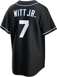 Nike Men's Kansas City Royals Bobby Witt Jr. 2026 Black Out Fashion Replica Jersey