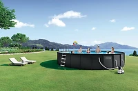 INTEX Ultra XTR 24ft x 52in Round Frame Pool Set