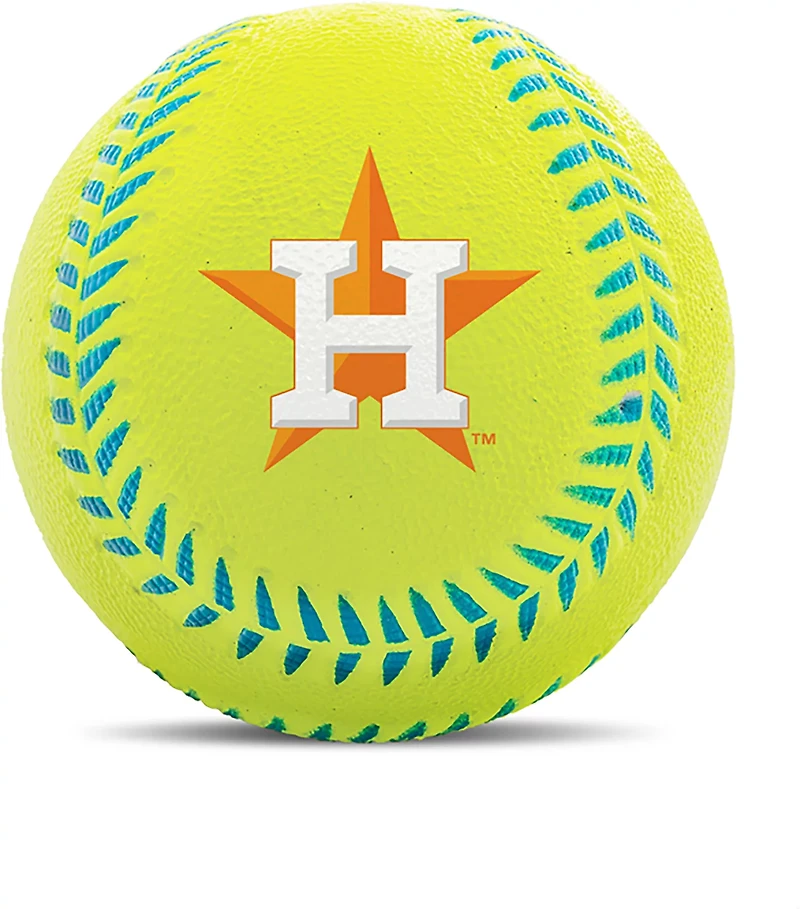 Franklin Sports Houston Astros Pro Bite Foam Baseball