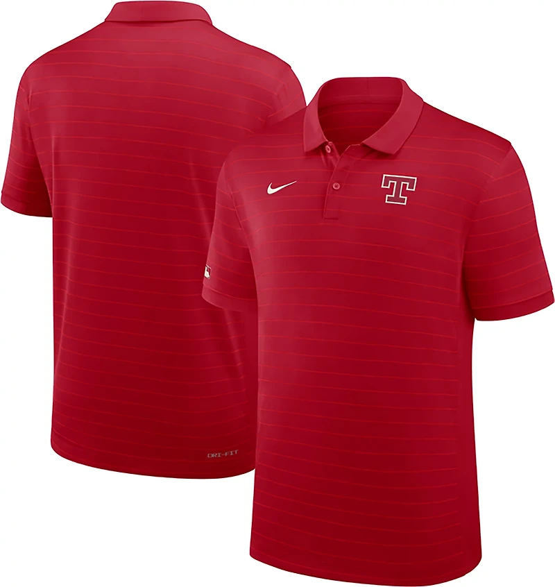 Nike Men's Texas Rangers AC City Connect Victory Striped Polo Shirt