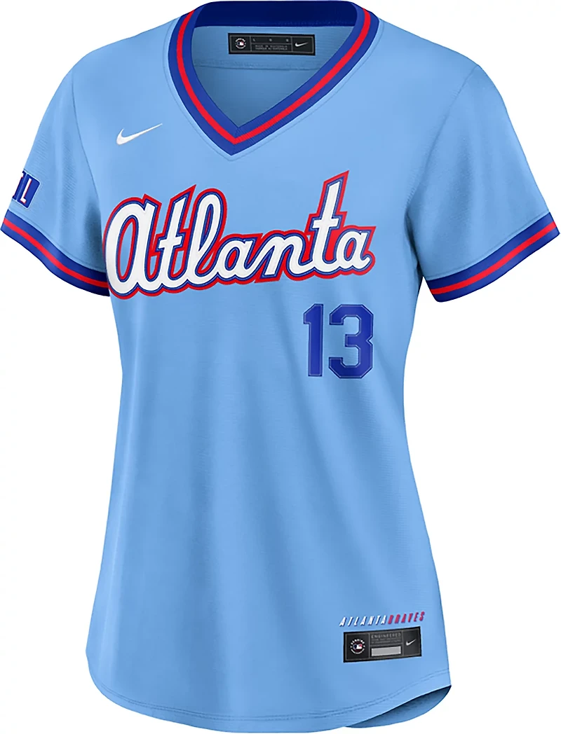 Nike Women's Atlanta Braves City Connect Replica Ronald Acuna Jr #13 Jersey