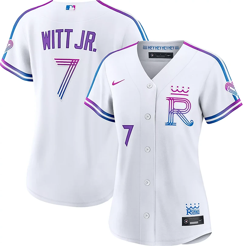 Nike Women's Kansas City Royals Connect Replica Bobby Witt Jr #7 Jersey