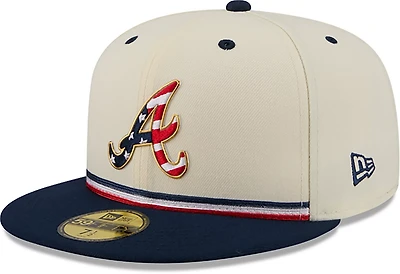 New Era Atlanta Braves 2026 4th of July 59FIFTY Fitted Cap