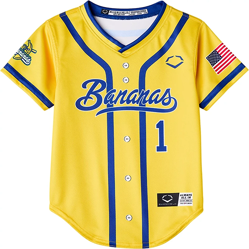 EvoShield Toddlers’ Savannah Bananas Replica Jersey