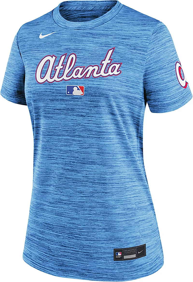 Nike Women's Atlanta Braves AC City Connect Velocity T-Shirt