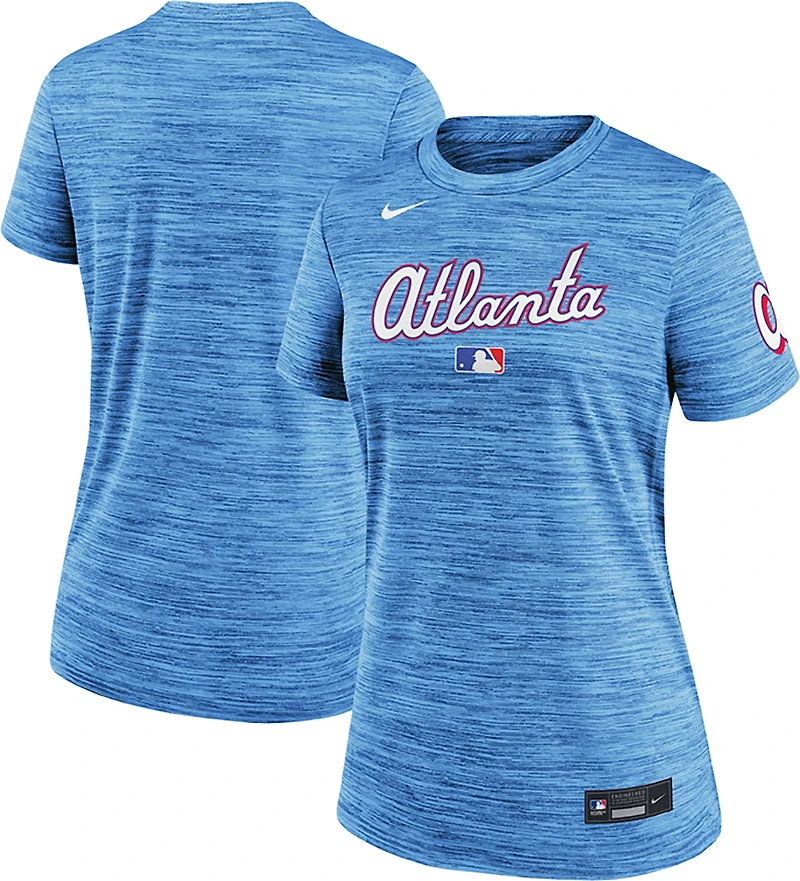 Nike Women's Atlanta Braves AC City Connect Velocity T-Shirt