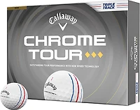 Callaway 2026 Chrome Tour Triple Diamond Triple Track Golf Balls 12-Pack
