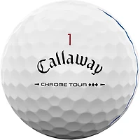 Callaway 2026 Chrome Tour Triple Diamond Triple Track Golf Balls 12-Pack