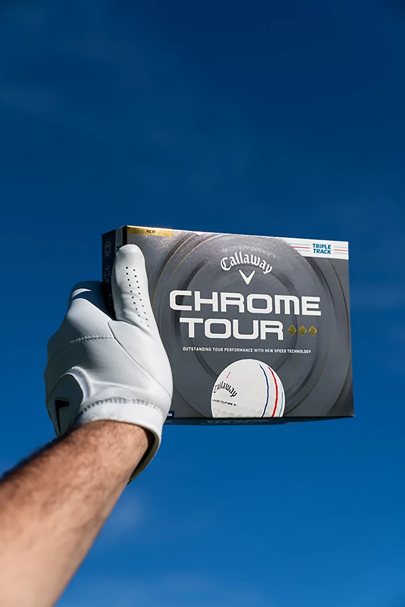 Callaway 2026 Chrome Tour Triple Diamond Triple Track Golf Balls 12-Pack