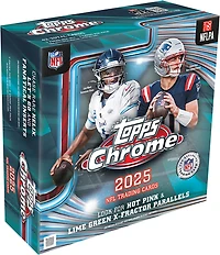 Topps 2025 Chrome Football Mega Box