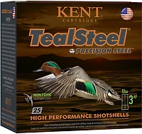 Kent Cartridge TealSteel Precision Steel 12 Gauge #6 Shotshells - 25 Rounds