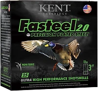 Kent Cartridge Fasteel 2.0 12 Gauge #1 Shotshells - 25 Rounds