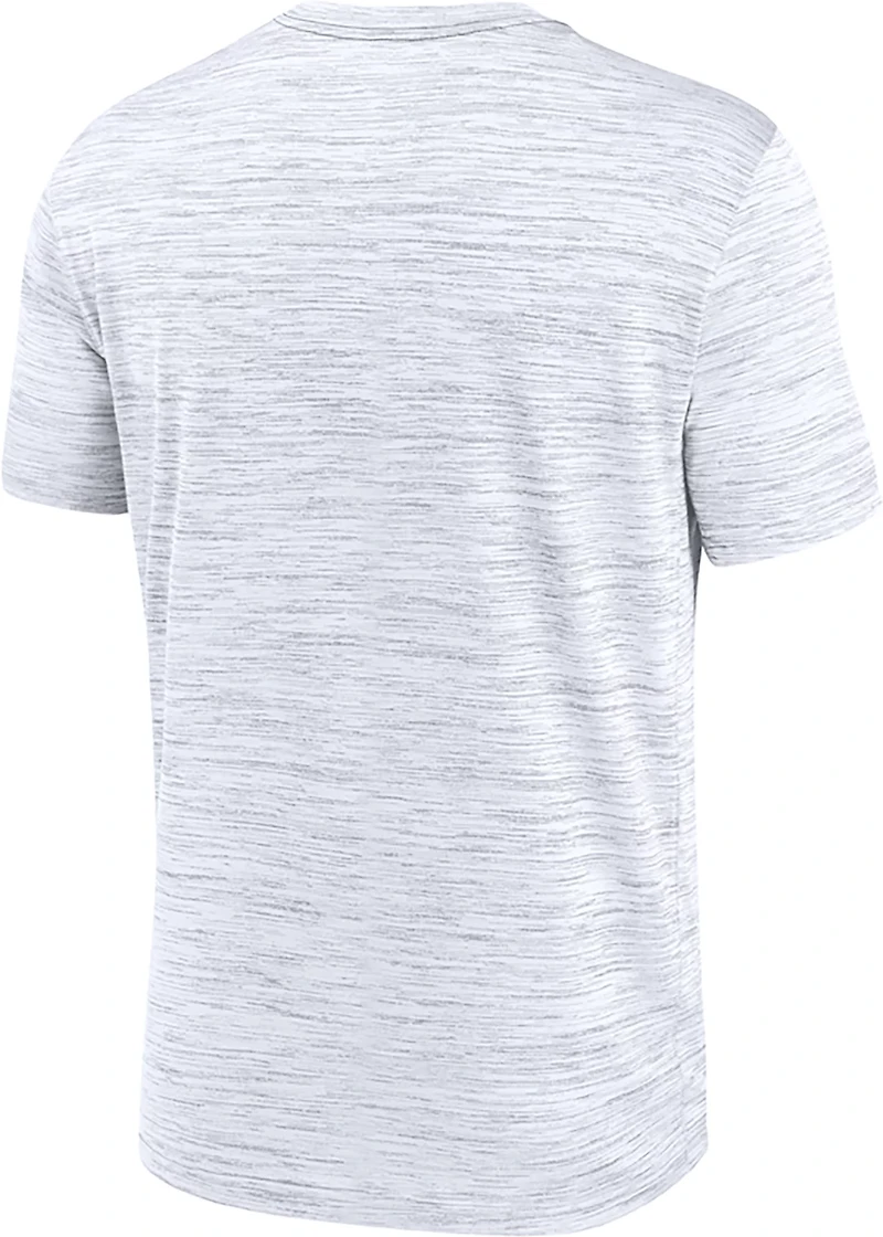 Jordan Men's University of Oklahoma Seasonal Script Heathered Legend Graphic T-shirt