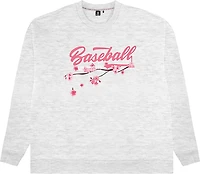 Baseball Lifestyle 101 Men's Cherry Blossoms Established Crew Neck Sweatshirt
